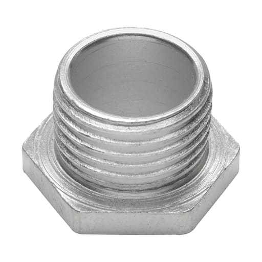 Crouse-Hinds - Crouse-Hinds 58 3-1/2" Malleable Iron Non-Insulated Threaded Rigid Conduit Bushed Nipple
