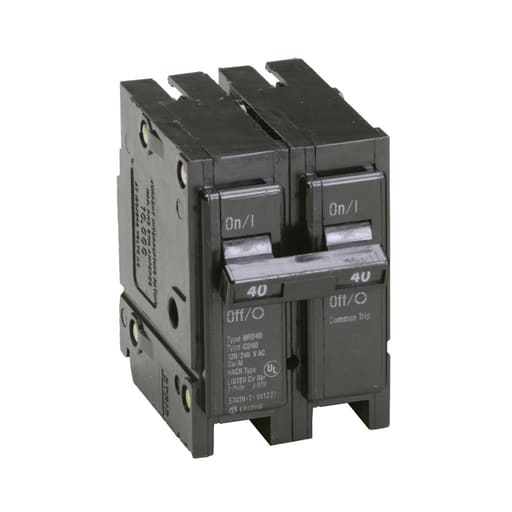 Cutler-Hammer / Eaton - Eaton Electrical BR240 1 Inch Type BR Plug-On Circuit Breaker