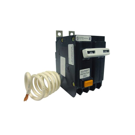 Cutler-Hammer / Eaton - Eaton Electrical QBGFEP2020 Quicklag Industrial Ground Fault Thermal Magnetic Circuit Breaker