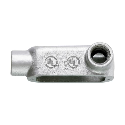 Crouse-Hinds - Crouse-Hinds LR300M 3" LR-Style Conduit Body, Form-5, Malleable Iron