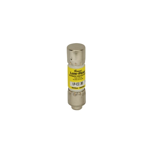 Bussmann Mfg. - Bussmann LP-CC-2-1/2 2-1/2amp Low-Peak™ Time-Delay, Current-Limiting, Class-CC Fuse, Rejection-Type, 600Vac/300Vdc