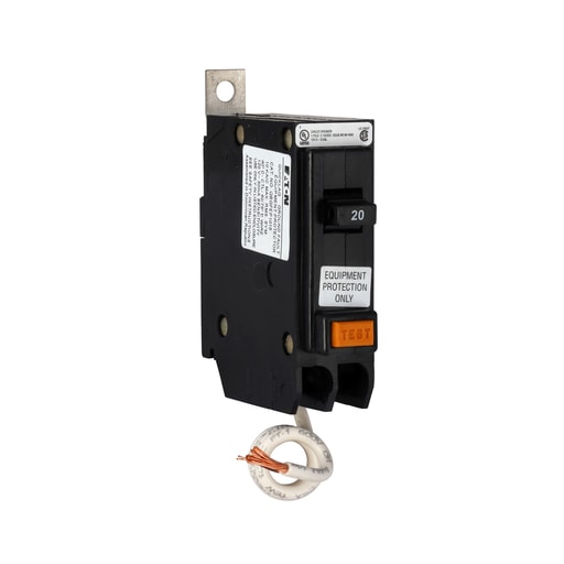 Cutler-Hammer / Eaton - Eaton Electrical QBGFEP1020 Quicklag Industrial Ground Fault Thermal Magnetic Circuit Breaker