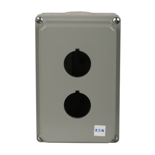 Cutler-Hammer / Eaton - Eaton Electrical 10250TN12 3.88 x 3 x 5.88 Inch 2-Hole NEMA 4/4X/12/13 Surface Mount Die-Cast Push Button Enclosure
