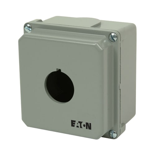 Cutler-Hammer / Eaton - Eaton Electrical 10250TN11 3.88 x 3 x 4 Inch 1-Hole NEMA 4/4X/12/13 Surface Mount Die-Cast Push Button Enclosure