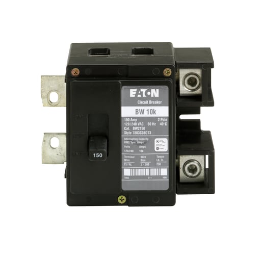 Cutler-Hammer / Eaton - Eaton Electrical BW2150 208 Star/120/240 VAC 150 Amp 2-Pole Thermal Magnetic Main Circuit Breaker