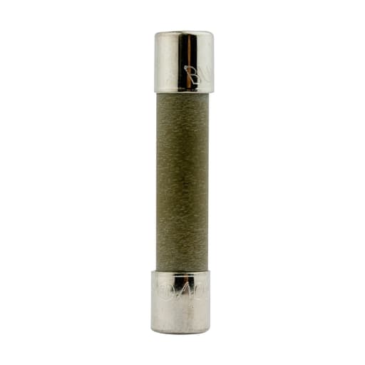 Bussmann Mfg. - Bussmann ABC-10-R 10amp Small Dimension Fast-Acting Fuse, Ceramic Tube, 1/4" x 1-1/4", 250Vac/125Vdc