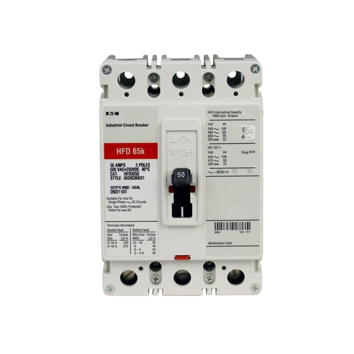 Cutler-Hammer / Eaton - Eaton Electrical HFD3020 Series C F Frame Molded Case Circuit Breaker