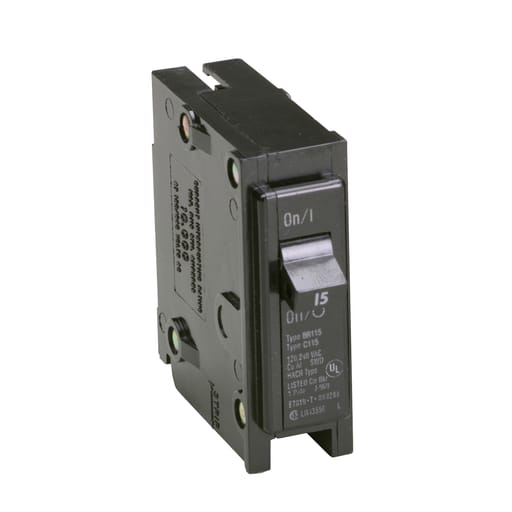 Cutler-Hammer / Eaton - Eaton Electrical BR115 1 Inch Type BR Plug-On Circuit Breaker