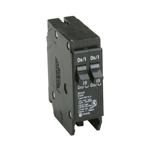 Cutler-Hammer / Eaton - Eaton Electrical BR1515 1 Inch Plug-On Circuit Breaker