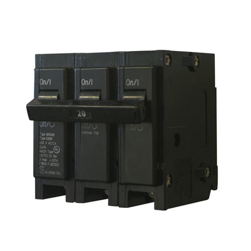 Cutler-Hammer / Eaton - Eaton Electrical BR320 1 Inch Plug-On Circuit Breaker