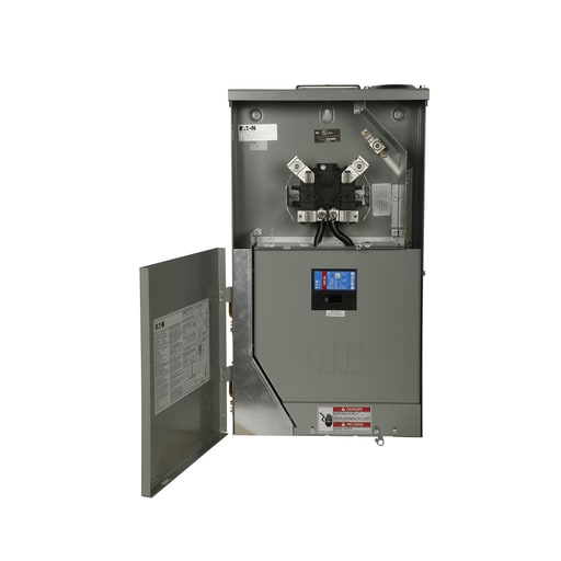 Cutler-Hammer / Eaton - Eaton Electrical MBT48B150BTS 120/240 VAC 150 Amp 1-Phase 3-Wire 1 Inch NEMA 3R Surface Mount Residential Meter Breaker