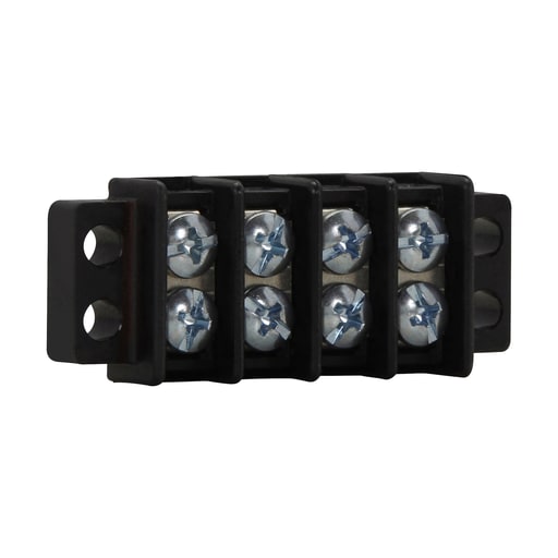 Bussmann Mfg. - Bussmann Series TB100-03 14 to 22 AWG 3-Pole Thermoplastic Terminal Block