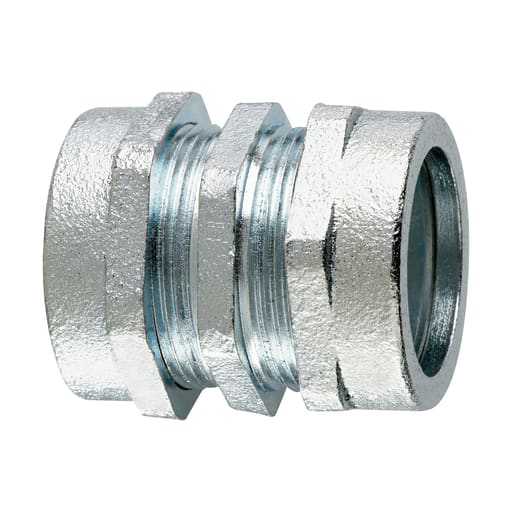 Crouse-Hinds - Crouse-Hinds CPR28 3" Compression Straight Rigid Coupling, Malleable Iron