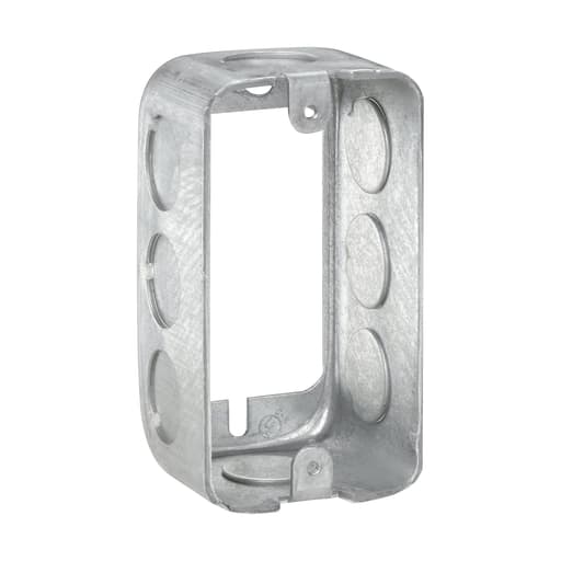Crouse-Hinds - Crouse-Hinds TP600 4" x 2-1/8" x 1-7/8" Steel Utility Box Extension Ring