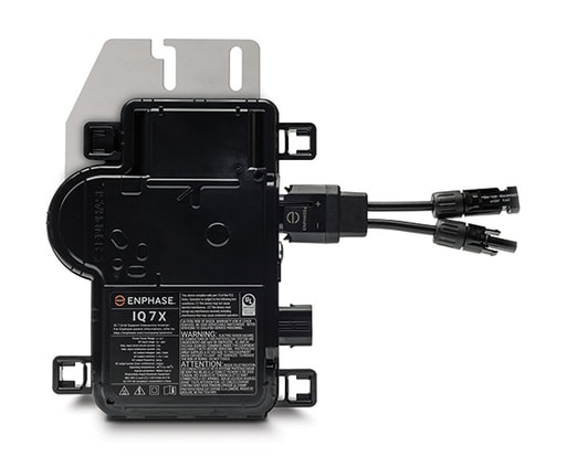 Enphase Energy - ENPH IQ7X-96-2-US IQ7X MICROINVERTER COMPATIBLE WITH 96 CELL PV MODULES, 320VA PEAK POWER, MC4 DC CONNECTORS