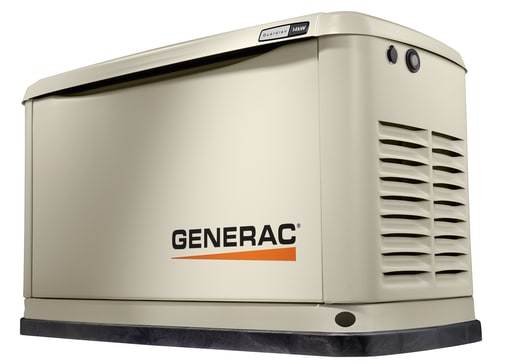Generac Power Systems Inc - Generac 7223 14kW Air Cooled Home Standby Generator, Aluminum Enclosure, LP/NG Connection