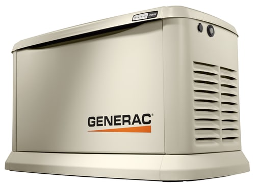 Generac Power Systems Inc - Generac 7209 24kW Air Cooled Home Standby Generator, Aluminum Enclosure, LP/NG Connection