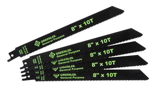 Greenlee Textron - GRN 353-810 BLADE,RECIP.,8" x 10TPI
