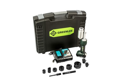 Greenlee Textron - Greenlee LS50L11SBSP Speed Punch Kit, 1/2" - 2" Punches & Dies, Mild Steel