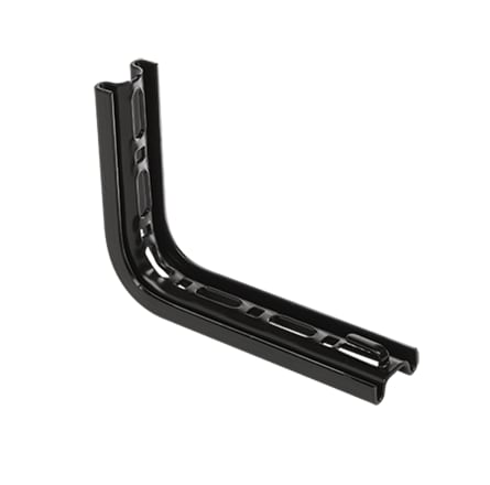 nVent Hoffman - Hoffman QTPLB8 L-Brackets, 6.00x1.00x8.00, Lt Gray, Steel