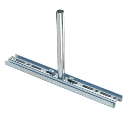 nVent Hoffman - Hoffman QTPCH12BLK Center Hangers, 7.50x12.00x1.00, Black, steel