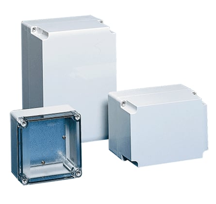 nVent Hoffman - Hoffman Q181815PCECC QLINE E, Type 4X, 175x 175x 149mm, Polycarbonate