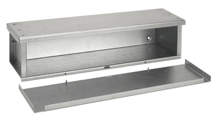nVent Hoffman - Hoffman F8896RTGV EconoTrough, NEMA Type 3R, 8" x 8" x 96", Steel