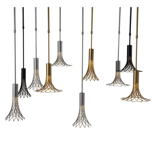 Hubbardt Forge - HUBB 151020-SKT-STND-25 BLOOM MINI GOLD