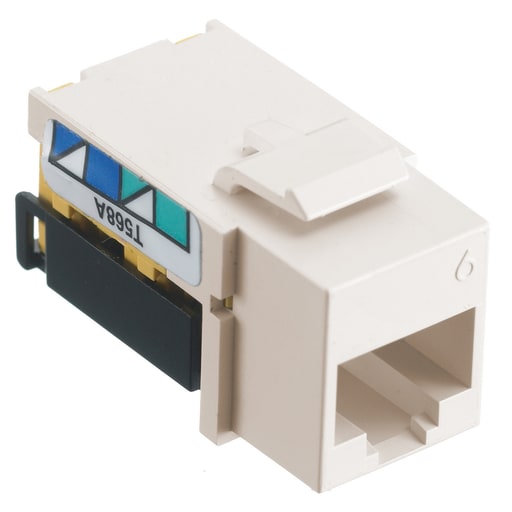Hubbell Wiring Device - HWDK NSJ6I25 JACK, NSJ,CAT6,8POS,UN