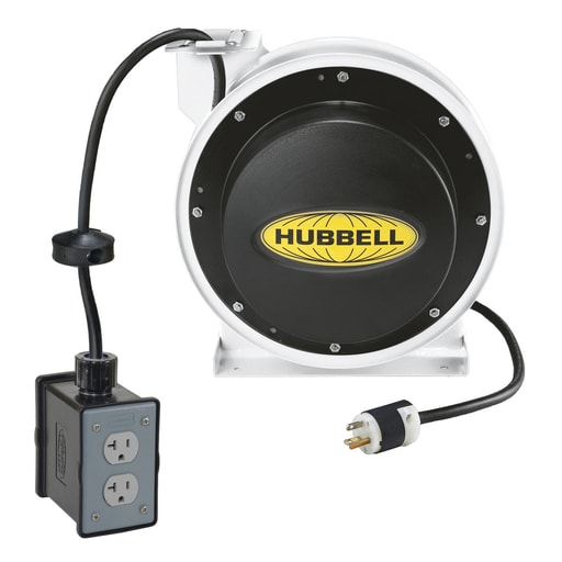 Hubbell Wiring Device - HWDK HBL45123R20WM1 CORD REEL W/BOX