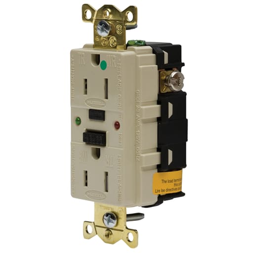 Hubbell Wiring Device - HWDK GFR8200SGI 15A 125V IND HG TAM