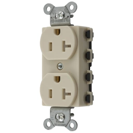 Hubbell Wiring Device - Hubbell SNAP5362ITRA S-CONNECT DUP 20A/125V TR IV