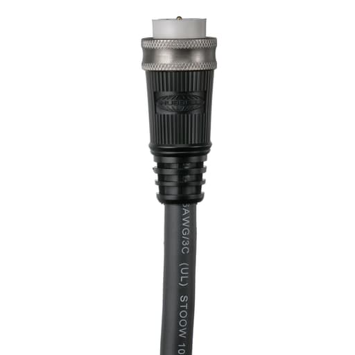 Hubbell Wiring Device - Hubbell Wiring Devices HCMS04106 4-Pole 6 Foot Straight Control Connector Female Plug