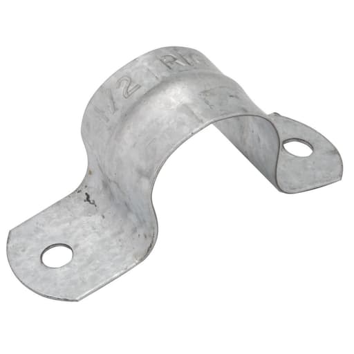 Raco Manufacturing - Raco 2236 1-1/2" 2-Hole Rigid/IMC Strap, Steel