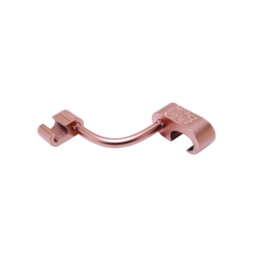 Burndy - Burndy YGL34C29 Copper Compression Cross Grid Connector, 250 kcmil - 500 kcmil or 5/8" - 3/4" Ground Rod or # 5 - 6 Rebar, 2 AWG (Str) - 250 kcmil
