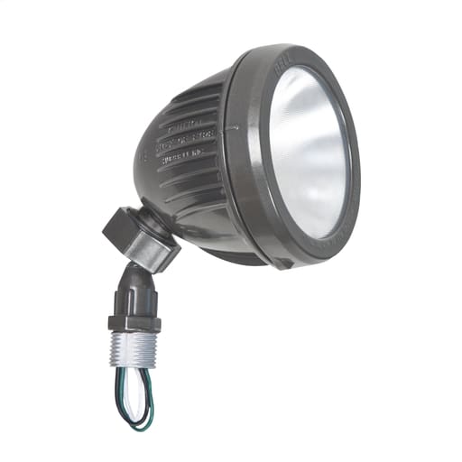 Raco Manufacturing - Current LL1000Z 120 Volt 13 W 1000 Lumen 82.6 CRI Bronze Powder Coated Rugged Die-Cast Metal LED Floodlight Fixture