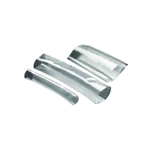 Burndy - Burndy HSC34FR Vinyl Fire Retardant Clear Heat Shrink Tubing, 1/0-3/0(Code) #2-1/0(Flex), 600V