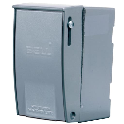 Hubbell Wiring Device - Hubbell HBL13R13D 30 Amp 600 VAC 3-Pole NEMA 3/3R Aluminum Disconnect Switch Enclosure