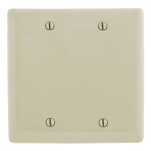Hubbell Wiring Device - HPW NPJ23AL WALLPLATE, M-SIZE 2G, 2