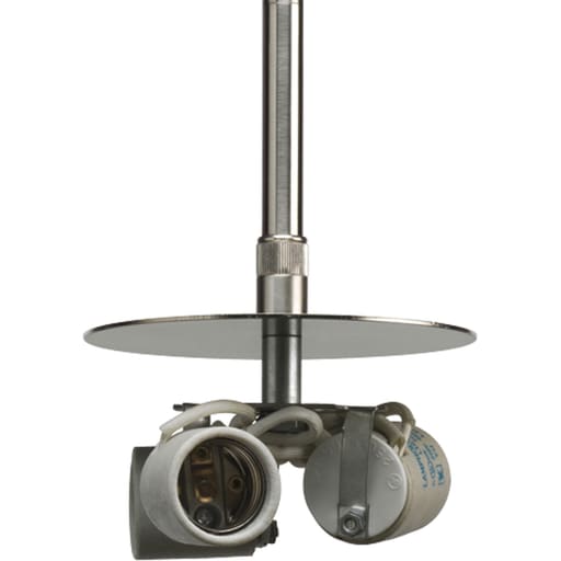Progress Lighting - Progress P5199-09 Markor Collection Three-Light Brushed Nickel Pendant Stem Kit
