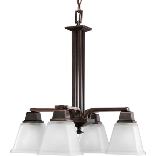 Progress Lighting - PROG P4002-74 4-100W MED DOWN CHAND