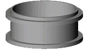 Conduit - AL-TUBE 59676 PVC END BELL MOLDED 1