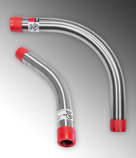 Cal Pipe - Calbrite S41090EL00 1" 90± Rigid Conduit Elbow, 304 Stainless Steel