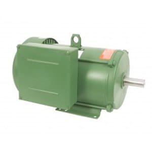 Worldwide Electric Corp - WorldWide Electric FD7.5-18-215TZ 7.5HP Integral Farm Duty Motor, 1800 RPM, 208-230V Single-Phase, 215TC Frame, TEFC Enclosure, C-Face, 1-1/8" Dia. Shaft
