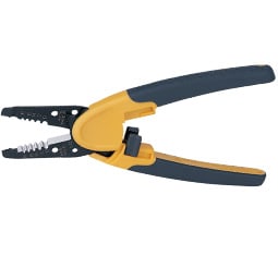 Ideal Industries - Ideal 45-716 Kinetic Super Wire Stripper 14-24AWG Solid . 16-26AWG Stranded w/Santoprene Cushion Grip Handle