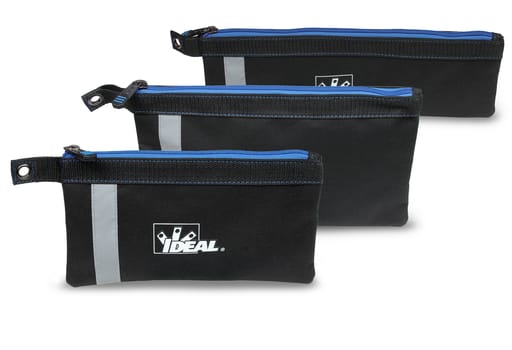 Ideal Industries - IDEAL 37-053 FLAT ZIPPER POUCH 3 PA