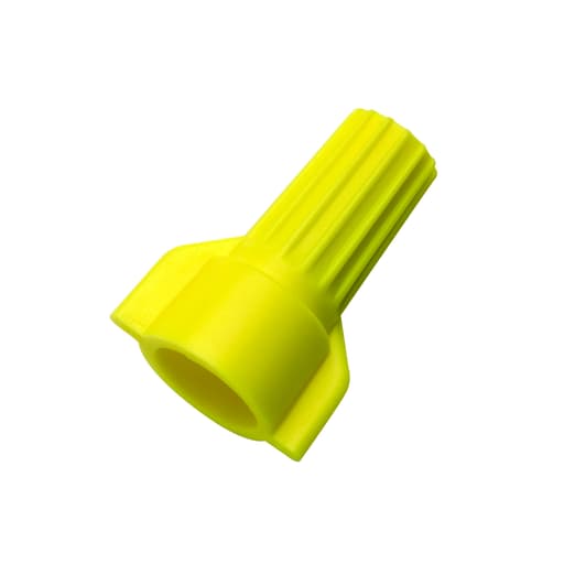 Ideal Industries - Ideal WT51-B 2#18 to 3#12 Yellow WingTwist™ Wire Connector (Bag of 500)