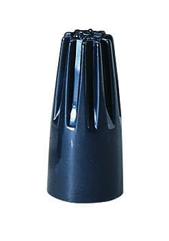 Ideal Industries - Ideal 30-059 High-Temp Wire-Nut® (59B), 600V, #22-12 AWG, Black (100/Box)