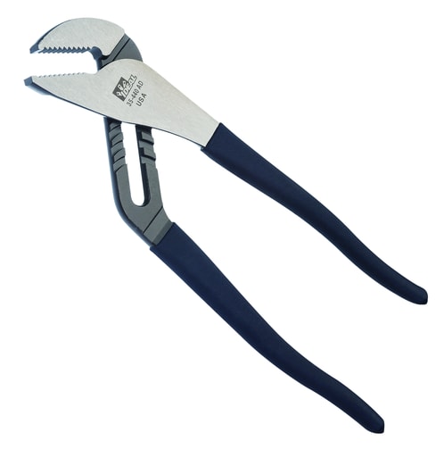 Ideal Industries - Ideal 35-440 Pliers, Tongue & Groove, 2-1/4" Cap., w/Comfort Grip Handles, 12"
