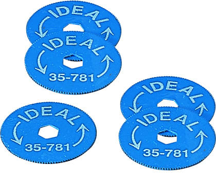 Ideal Industries - Ideal 35-781 Replacement Blades for Rotary BX Cable Cutter (5/Pack)